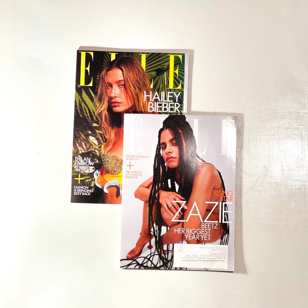 ELLE magazine    [ 2 issues ]     [ April & May 2019 ]